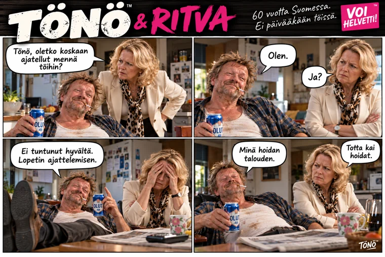 TÖNÖ & RITVA jakso 1: TYÖNTEKO